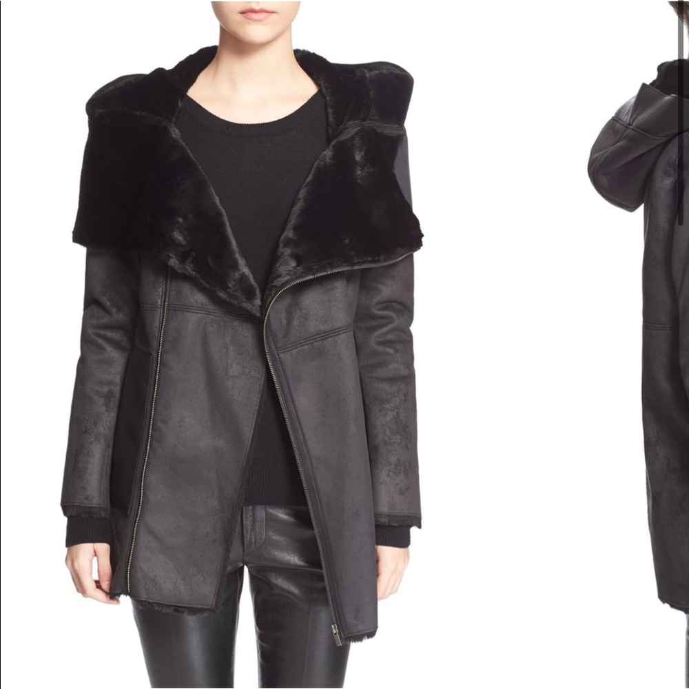 The Kooples faux fur coat
